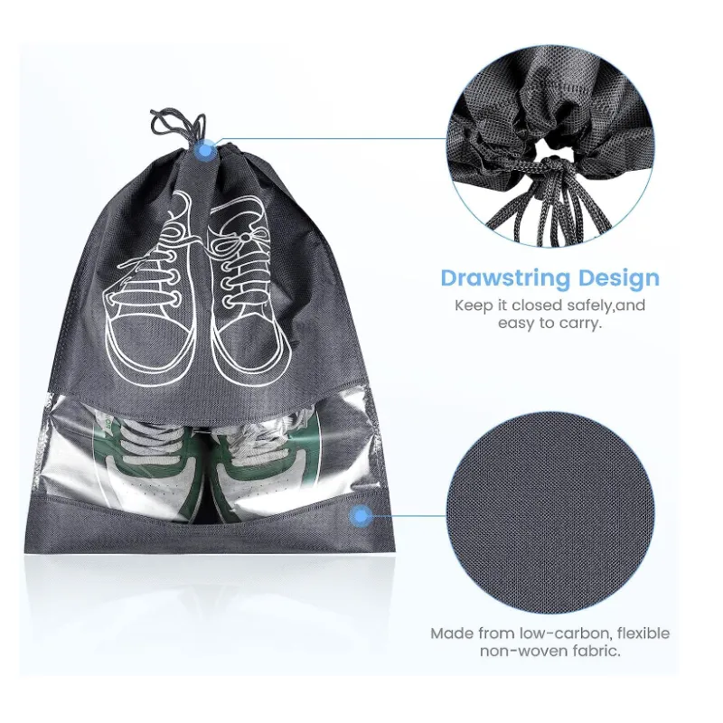 26 X 36Cm Waterproof Space-Saving Travel Shoe Bag Dp-70