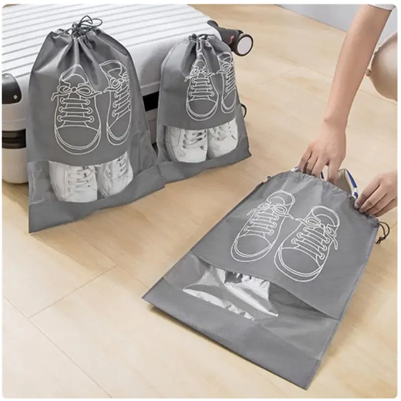 26 X 36Cm Waterproof Space-Saving Travel Shoe Bag Dp-70