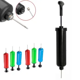 6 Pack Manual Ball Hand Pump Sports Basketball Football Volleyball With Needles