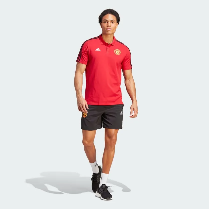 ADIDAS MANCHESTER UNITED DNA 3-STRIPES POLO SHIRT - IA8525