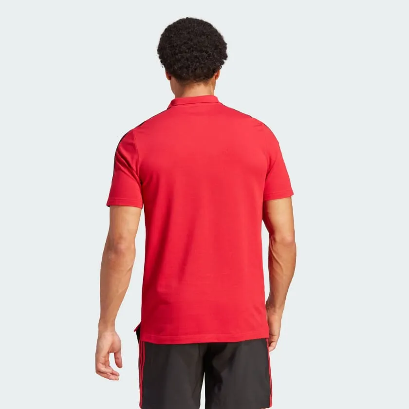 ADIDAS MANCHESTER UNITED DNA 3-STRIPES POLO SHIRT - IA8525
