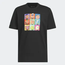 ADIDAS METAVERSE LIL' STRIPE PFP T-SHIRT - BLACK