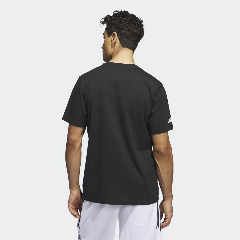 ADIDAS METAVERSE LIL' STRIPE PFP T-SHIRT - BLACK