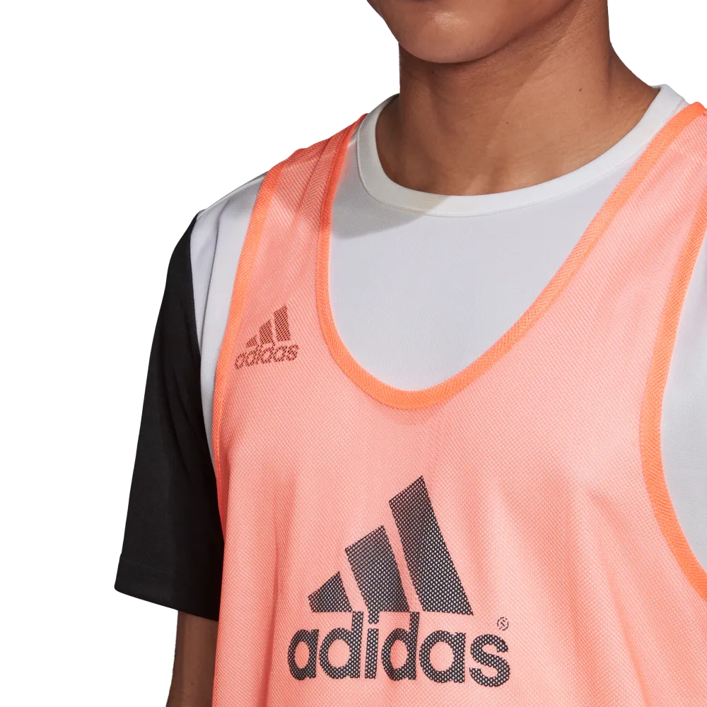 Adidas Training Bib - Adult - Signal Coral