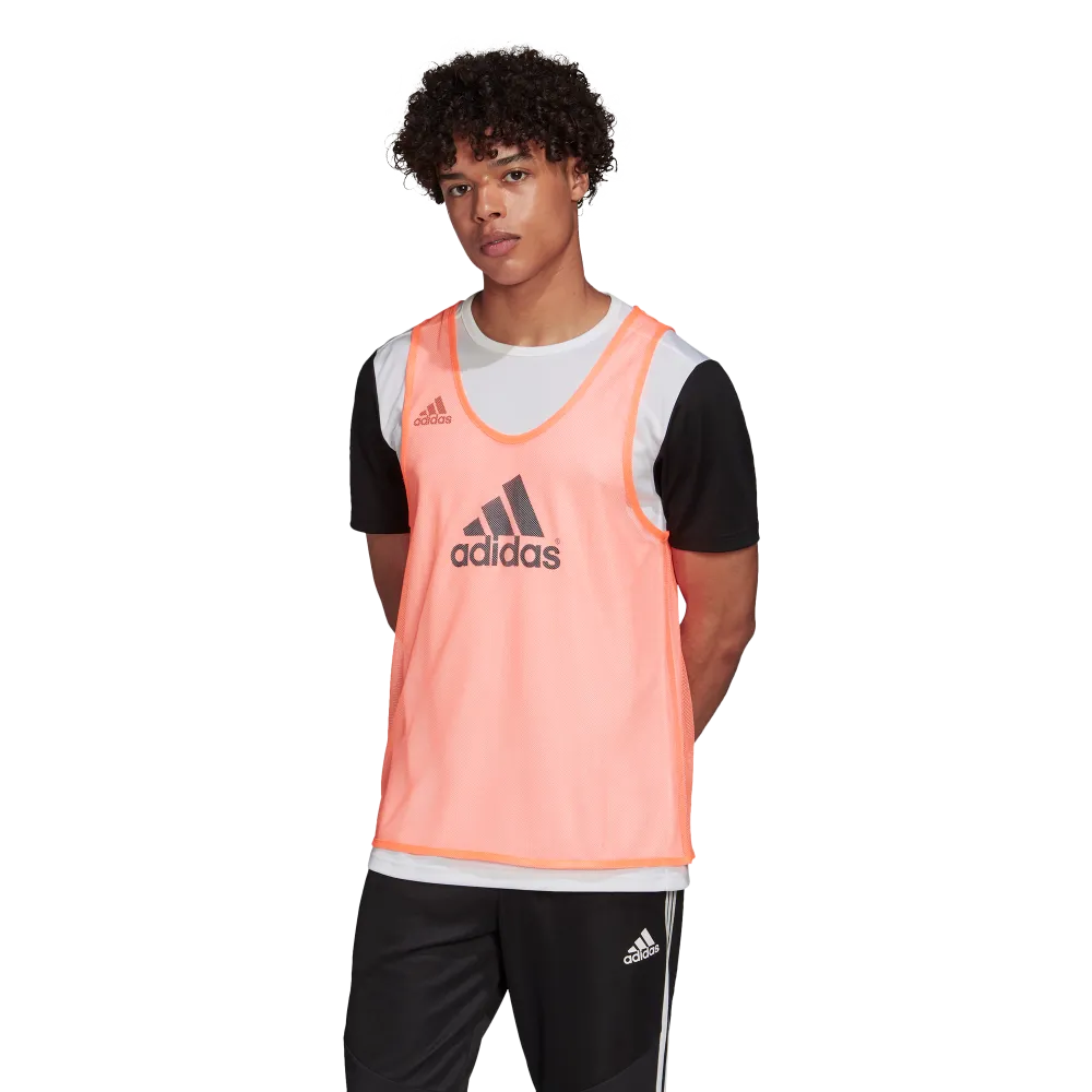 Adidas Training Bib - Adult - Signal Coral
