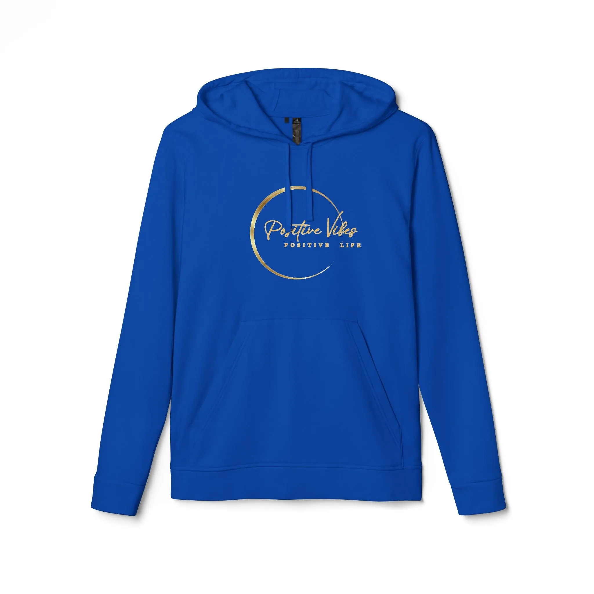 adidas Unisex Fleece Hoodie- Positive vibes