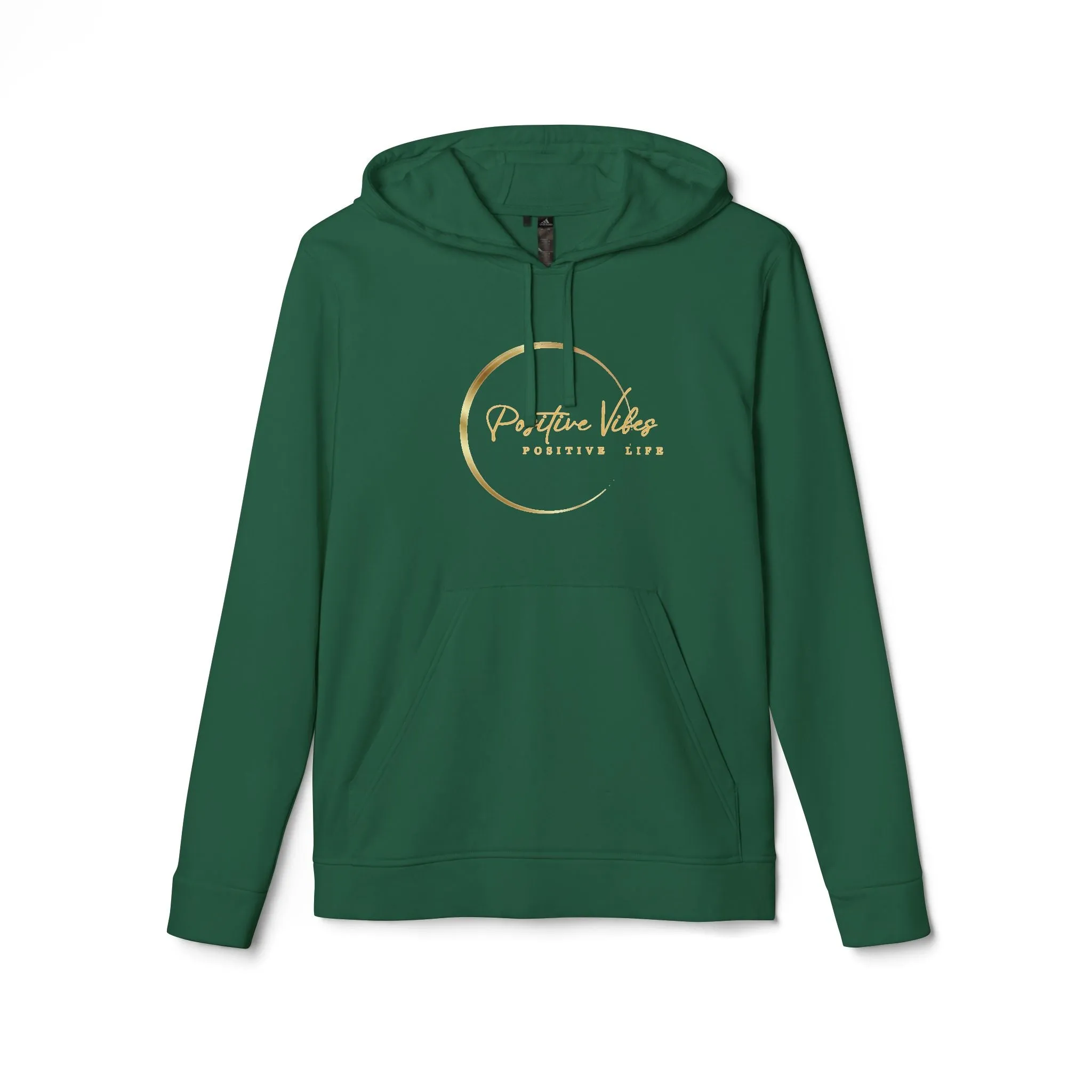 adidas Unisex Fleece Hoodie- Positive vibes