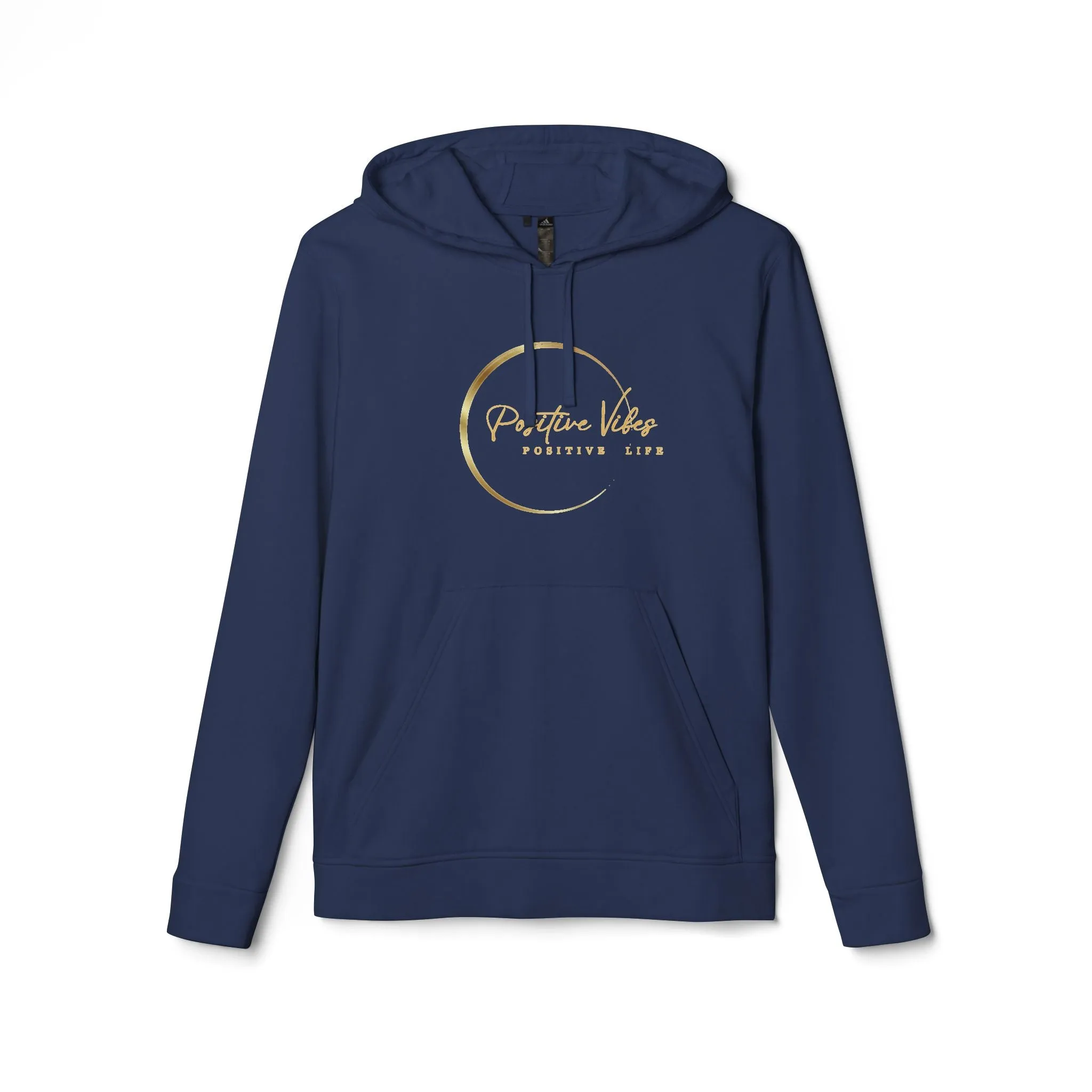 adidas Unisex Fleece Hoodie- Positive vibes