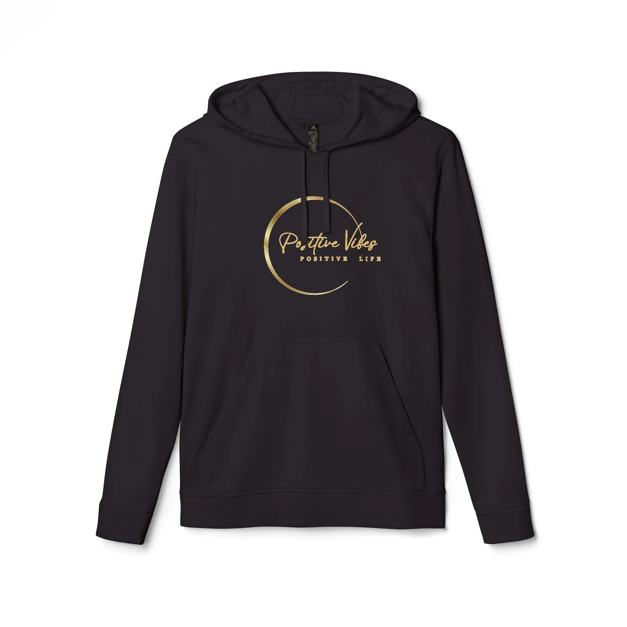 adidas Unisex Fleece Hoodie- Positive vibes