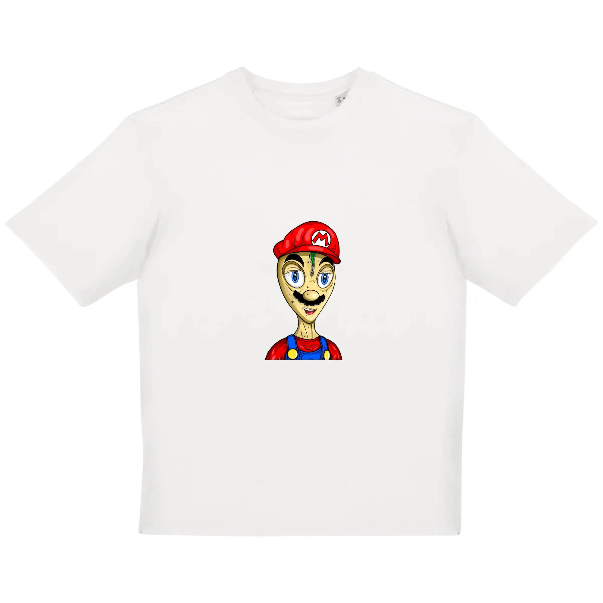 Alien #0018 by inkink Shivadelic - Oversize Urban T-Shirt