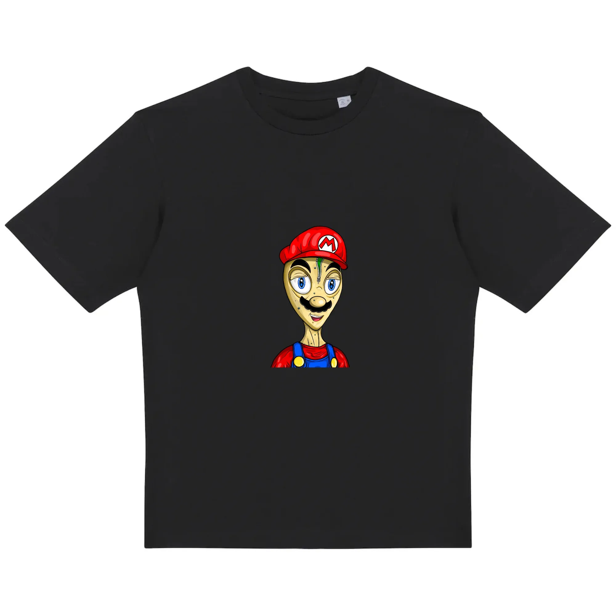 Alien #0018 by inkink Shivadelic - Oversize Urban T-Shirt