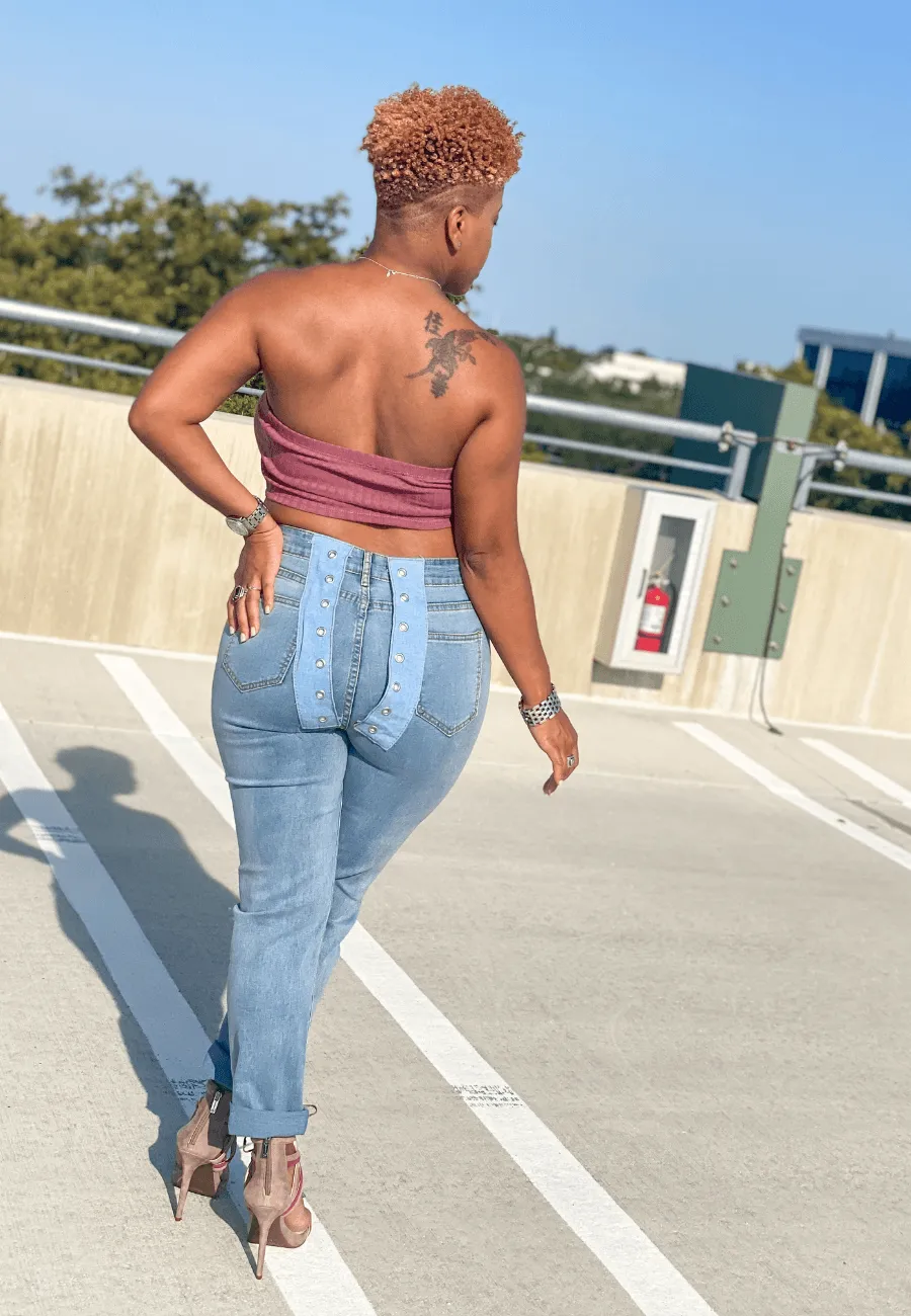 All Tied Up Denim Jeans