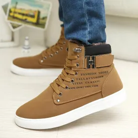 Autumn Leather Footwear For Man