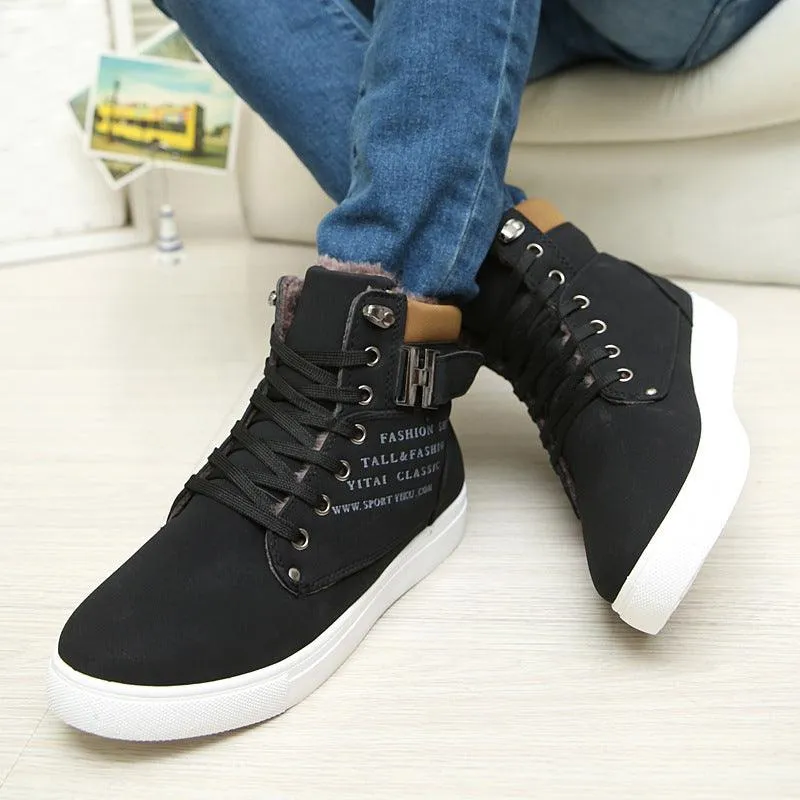 Autumn Leather Footwear For Man
