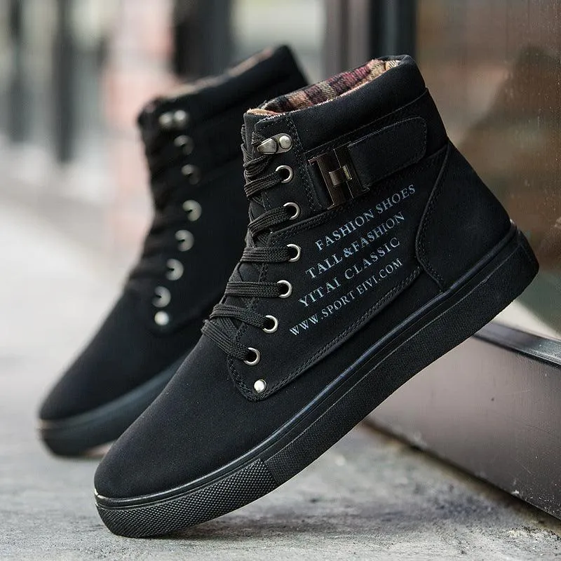 Autumn Leather Footwear For Man