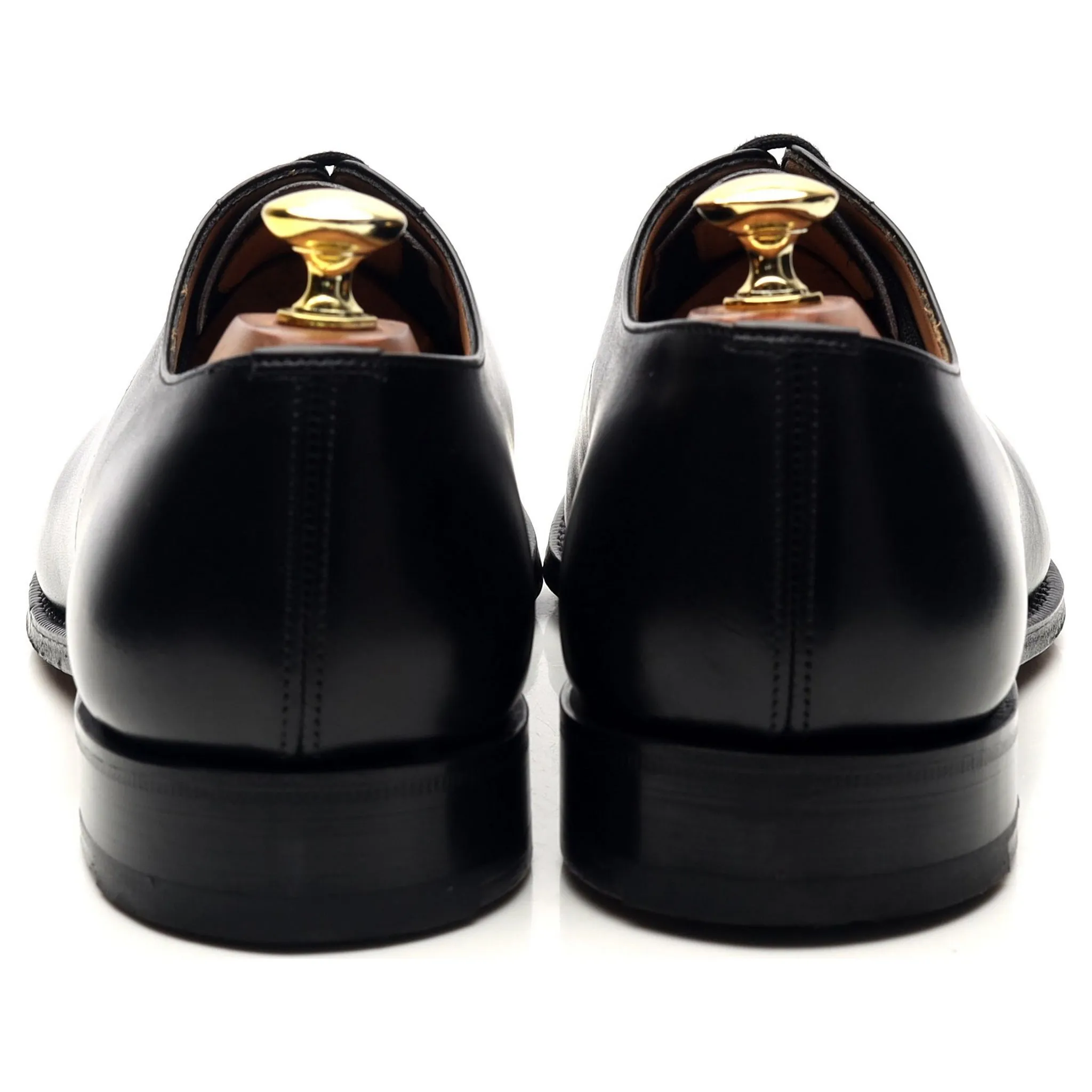 'Balmoral' Black Leather Oxford UK 8.5 G