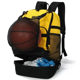 Basketball Backpack Sports Bags with Shoe Compartment