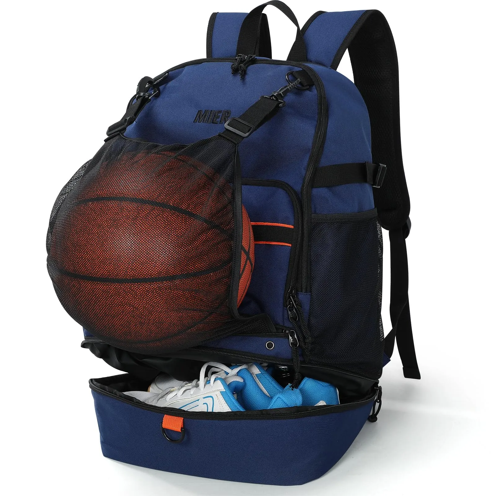 Basketball Backpack Sports Bags with Shoe Compartment
