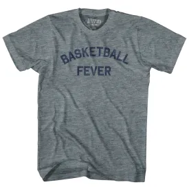 Basketball Fever Womens Tri-Blend Junior Cut T-Shirt