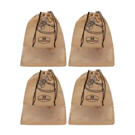 BB BACKBENCHERS Shoe Bag Cover ( pack of 4, beige )