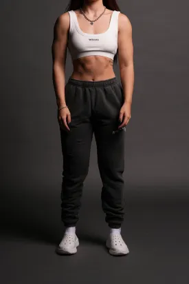 Big Wolf Pyramid She Post Lounge Sweats in Wolf Gray