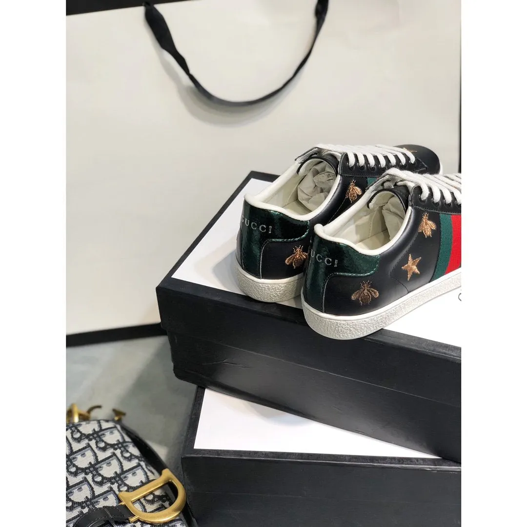 BL-GCI  Ace Embroidered 'Bees and Stars Sneaker 064