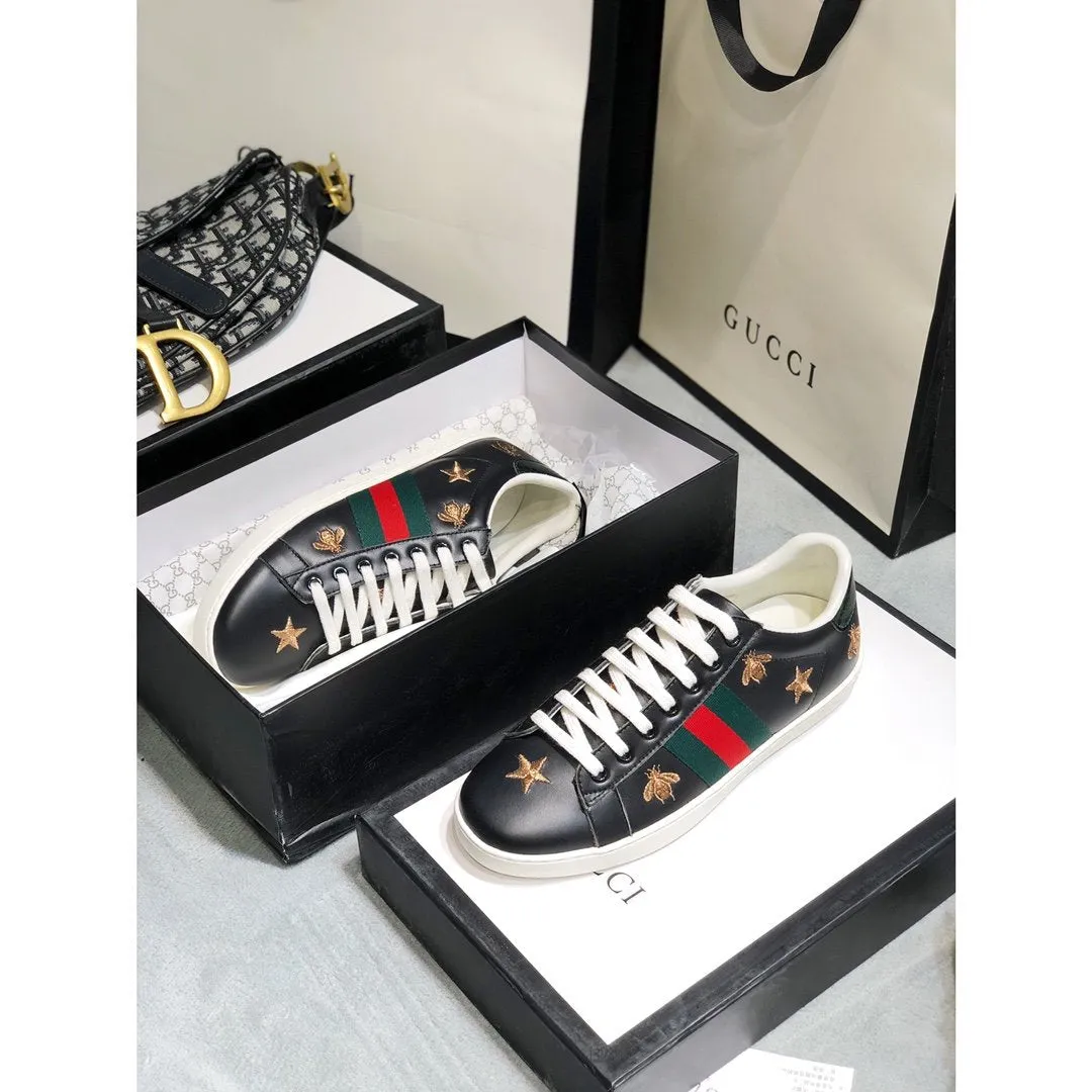 BL-GCI  Ace Embroidered 'Bees and Stars Sneaker 064
