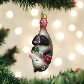 Blossom Opossum Ornament