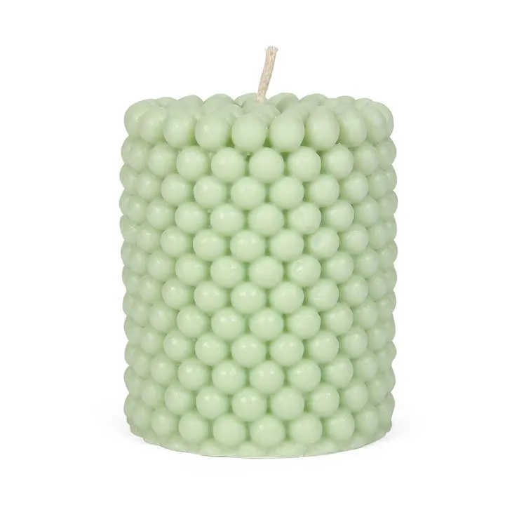 Bubble Pillar Soy Wax Scented Candle