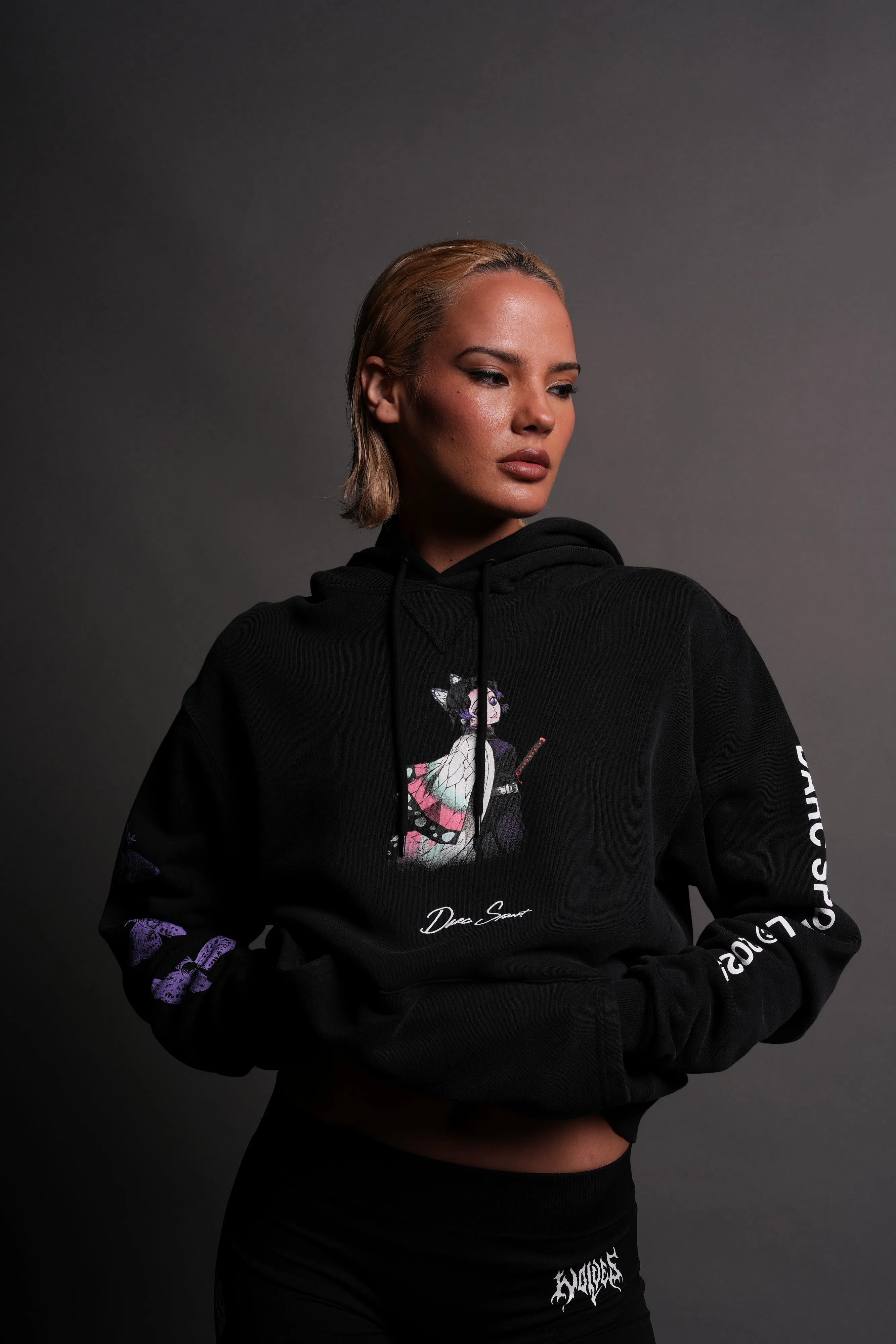 Butterfly Dance She "Dakota" Hoodie in Black
