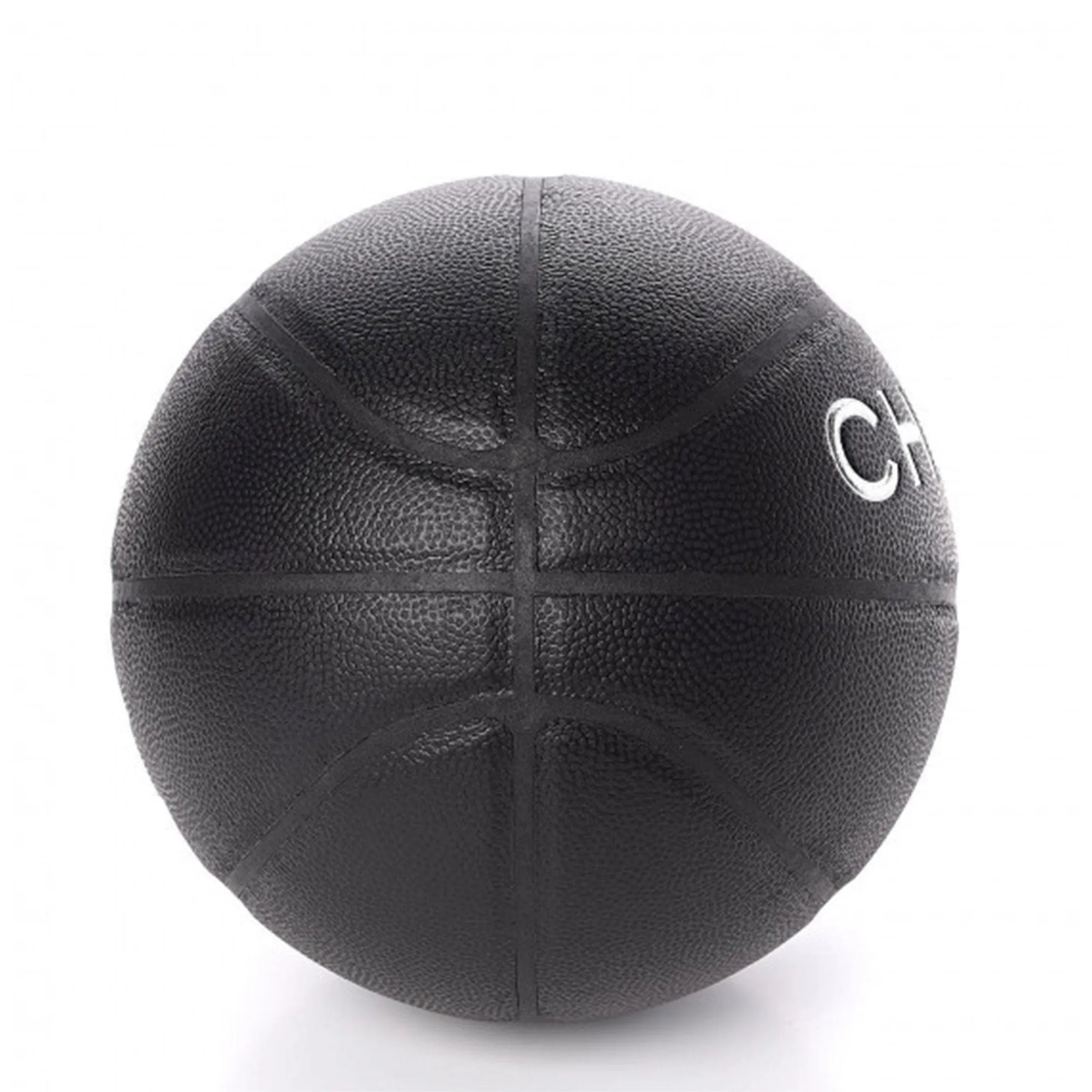 Chanel Black Lambskin Chain Net Collectors Basketball