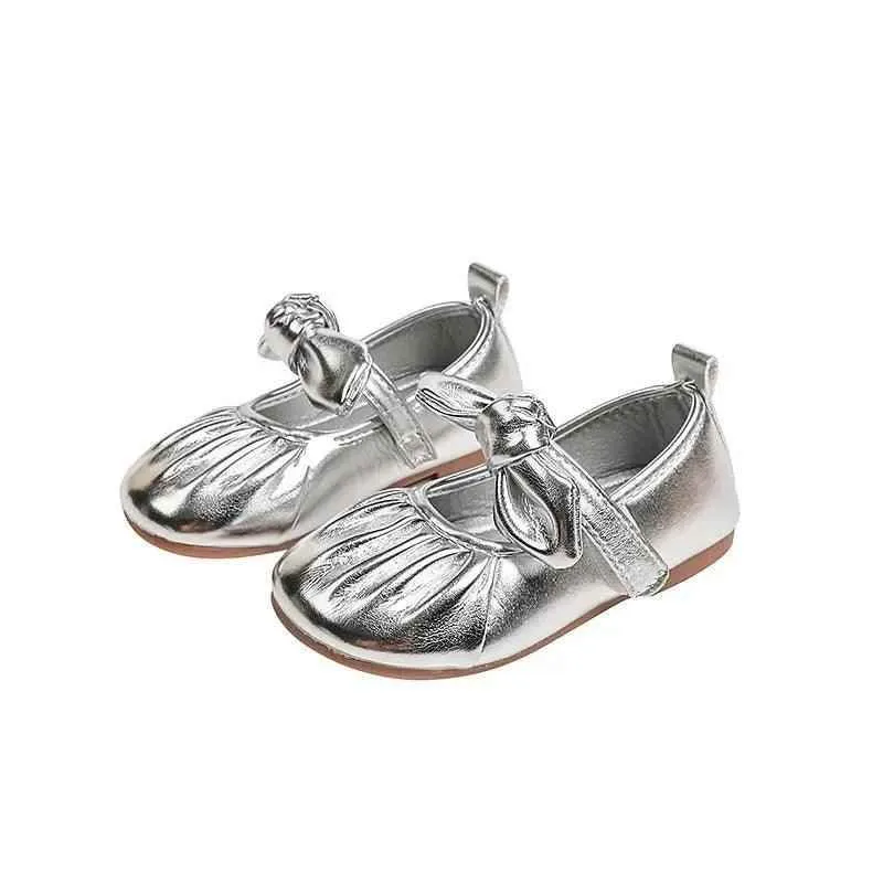 Children's Casual Shoes - Flat  with Leather Bowknot - TSS300