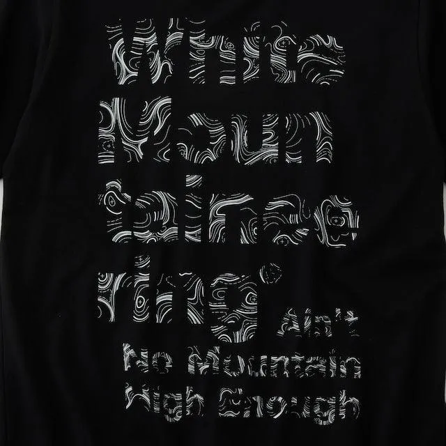 Contour Logo T-Shirt - Black