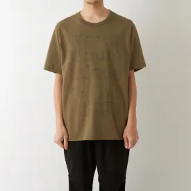 Contour Logo T-Shirt - Khaki