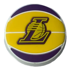 Crocs Jibbitz NBA Los Angeles Lakers Basketball Charm
