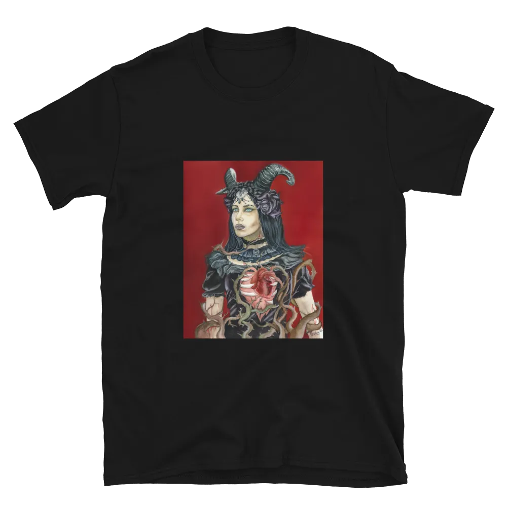 Every heart has its thorn by Elena Chiappini - T-Shirt
