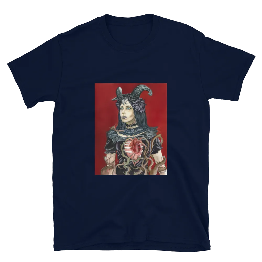 Every heart has its thorn by Elena Chiappini - T-Shirt