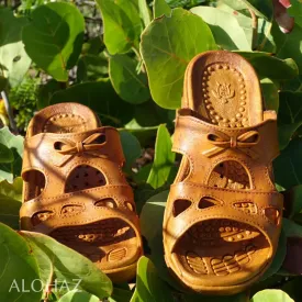 golden brown bow™ - pali hawaii sandals