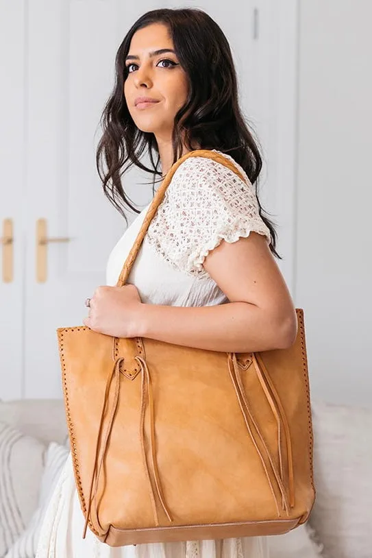 GYPSY TOTE BAG TAN