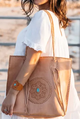 GYPSY TOTE BAG TAN