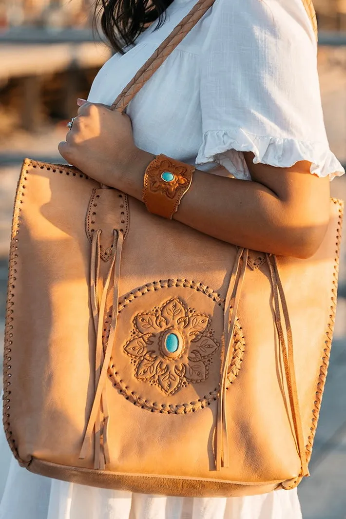 GYPSY TOTE BAG TAN