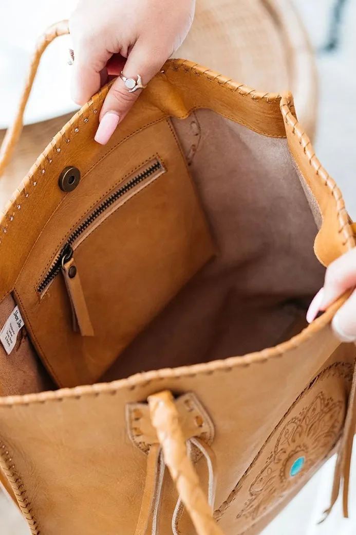GYPSY TOTE BAG TAN