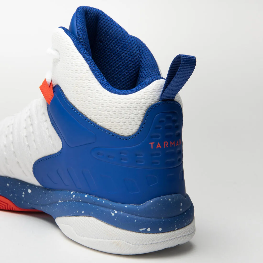 Kids' Intermediate Basketball Shoes SS500H - White/Blue/Red