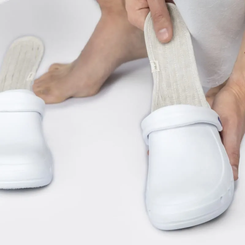 Linen insoles for shoes