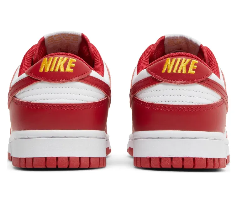 Mens Nike Dunk Low (USC Gym Red)