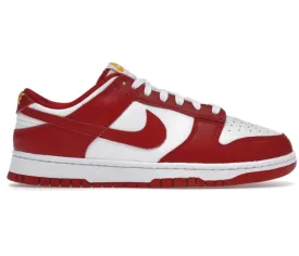 Mens Nike Dunk Low (USC Gym Red)