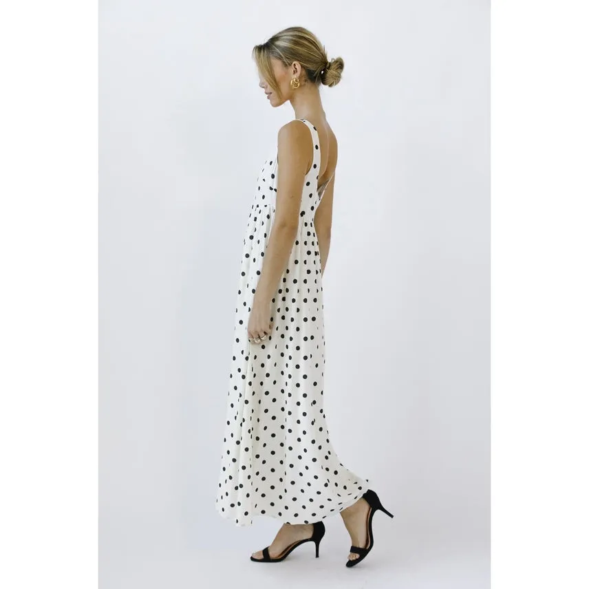 Moxie Polka Dot Dress