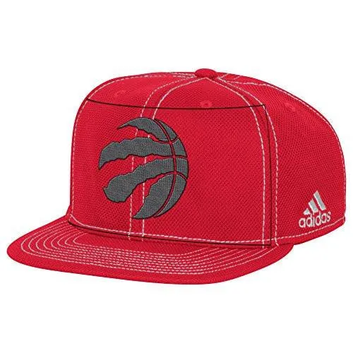 Nba Toronto Raptors Lights Out Flat Brim Snapback Cap, One Size, Fashion