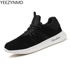 New Arrival Men Casual Shoes Spring Autumn Breathable Mens Shoes Non-slip Fashion Lace Up Black Khaki Shoes Male Footwear