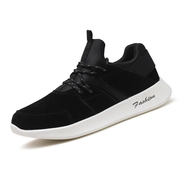 New Arrival Men Casual Shoes Spring Autumn Breathable Mens Shoes Non-slip Fashion Lace Up Black Khaki Shoes Male Footwear